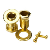 Maxbell 3 Pairs Sealed Guitar String Tuning Pegs Tuners Machine Heads 3L + 3R Gold