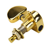 Maxbell 3 Pairs Sealed Guitar String Tuning Pegs Tuners Machine Heads 3L + 3R Gold