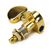 Maxbell 3 Pairs Sealed Guitar String Tuning Pegs Tuners Machine Heads 3L + 3R Gold