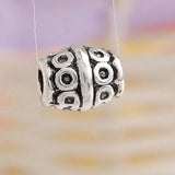 Maxbell 20pcs Tibet Silver Bead Spacers 6.7 x 8mm