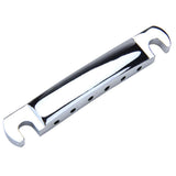 Maxbell Chrome Tune-O-Matic Bridge Tailpiece For Les Paul Guitar