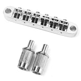 Maxbell Electric Guitar Tune-O-Matic Bridge Chrome