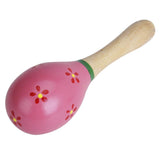 Maxbell Kids' Music Instrument Wooden Maracas Toy