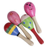 Maxbell Kids' Music Instrument Wooden Maracas Toy