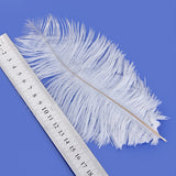 Maxbell 10pcs White Ostrich Feathers 6.7-9 Inch