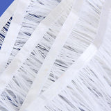 Maxbell Ostrich Feather Dyed Fringe 1 Yard Trim White