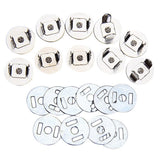 Maxbell 10 Sets Magnetic Bag Clasps 14mm