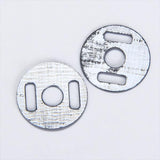Maxbell 10 Sets Magnetic Bag Clasps 14mm
