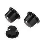 Maxbell Jazz Bass Guitar Volume Tone Knobs Black