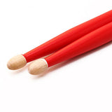 Maxbell A Pair Music Band Maple Wood Red Drumsticks 5A