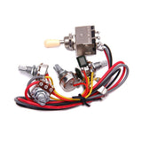 Maxbell Circuit Wiring for LP Electric Guitar 3 Box Toggle Pickup Selector 2V/2T/1J