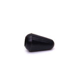 Maxbell Black Guitar Pickup Cover and Knobs Switch Tip Set