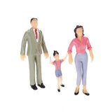 Maxbell 20pcs Painted Model Train Passenger People Figures Scale 1:25
