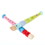 Maxbell Wooden Flute Toy Kids Music Educational Toy