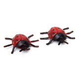 Maxbell 2pcs Ladybird Ladybug Toy Insect Animal Lovely Kids Home Decoration