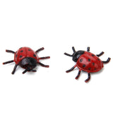 Maxbell 2pcs Ladybird Ladybug Toy Insect Animal Lovely Kids Home Decoration