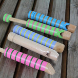 Maxbell 1pcs Wooden Slide Whistle Musical Instrument Toy for Kids - Random Color