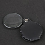 Maxbell Mini Pocket Magnifier w/ PU Leather Cover Casing 3X - 5X