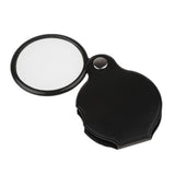 Maxbell Mini Pocket Magnifier w/ PU Leather Cover Casing 3X - 5X
