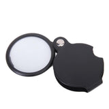 Maxbell Mini Pocket Magnifier w/ PU Leather Cover Casing 3X - 5X