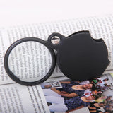 Maxbell Mini Pocket Magnifier w/ PU Leather Cover Casing 3X - 5X