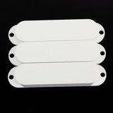 Maxbell Set of 3 White Single Coil Pickup Cover for Electric Guitar