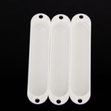 Maxbell Set of 3 White Single Coil Pickup Cover for Electric Guitar