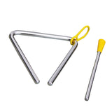 Maxbell Kids Toy Percussion Musical Instrument Alloy Triangle Educational Preschool