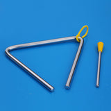 Maxbell Kids Toy Percussion Musical Instrument Alloy Triangle Educational Preschool