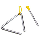 Maxbell Kids Toy Percussion Musical Instrument Alloy Triangle Educational Preschool
