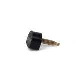 Maxbell Footful 6 Pair of Black PU Heel Plate for High-Heeled Shoes 9x10mm 604A Style