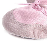 Maxbell New Pink Canvas Ballet Shoes Toddler Girls US Size 9# (6 Inch)