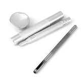 Maxbell Steel Snap Button Fastener Die Punch Tools 15-17mm Set of 4pcs Silver