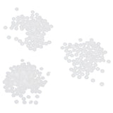 Maxbell Resin Snap Buttons Fasteners Poppers T3 10.7mm Pack of Approx.100 Sets White