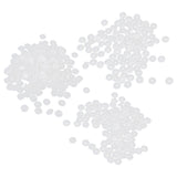 Maxbell Resin Snap Buttons Fasteners Poppers T3 10.7mm Pack of Approx.100 Sets White