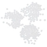 Maxbell Resin Snap Buttons Fasteners Poppers T3 10.7mm Pack of Approx.100 Sets White