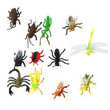Maxbell Plastic PVC Insect Animal Model Kids Toy 12pcs Multi-color