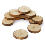 Maxbell Phenovo Pine Wood Slices for DIY Crafts Wedding Decor 100pcs