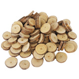Maxbell Phenovo Pine Wood Slices for DIY Crafts Wedding Decor 100pcs