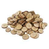 Maxbell Phenovo Pine Wood Slices for DIY Crafts Wedding Decor 100pcs