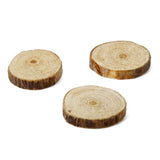 Maxbell Phenovo Pine Wood Slices for DIY Crafts Wedding Decor 100pcs