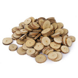 Maxbell Phenovo Pine Wood Slices for DIY Crafts Wedding Decor 100pcs