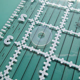 Maxbell 150 Pieces Non-slip Silicone Adhesive Gel Grips Rings Sewing Craft