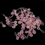 Maxbell 150pcs Mini Rattles Safety Pins Pacifier Charms Baby Shower Favors Decor