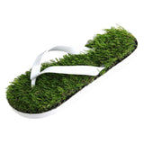 Summer Cool Slippers Artificial Lawn Flats Flip Flops Sandals Shoes Size 43