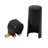 Maxbell Plastic Alto Saxophone Sax Mouthpiece Cover with PU Ligature