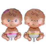 Maxbell Baby Girl Shaped Balloon Foil Balloons Mylar Balloons Helium Balloons Party Decor