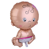 Maxbell Baby Girl Shaped Balloon Foil Balloons Mylar Balloons Helium Balloons Party Decor