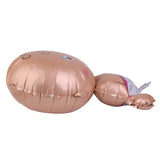 Maxbell Baby Girl Shaped Balloon Foil Balloons Mylar Balloons Helium Balloons Party Decor