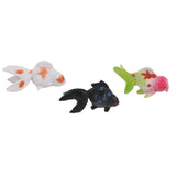 Maxbell Plastic Artificial Goldfish Animals Toy Model 12pcs Colorful